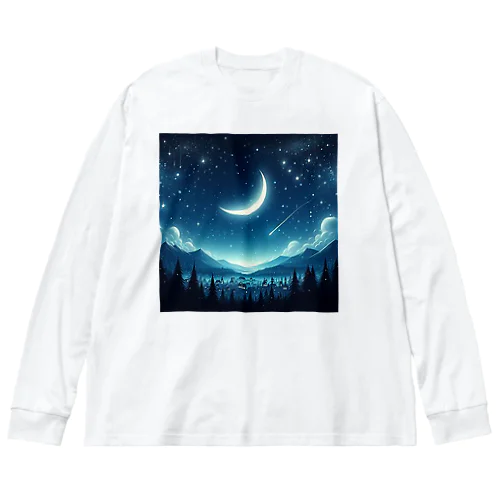 「星空」グッズ ビッグシルエットロングスリーブTシャツ