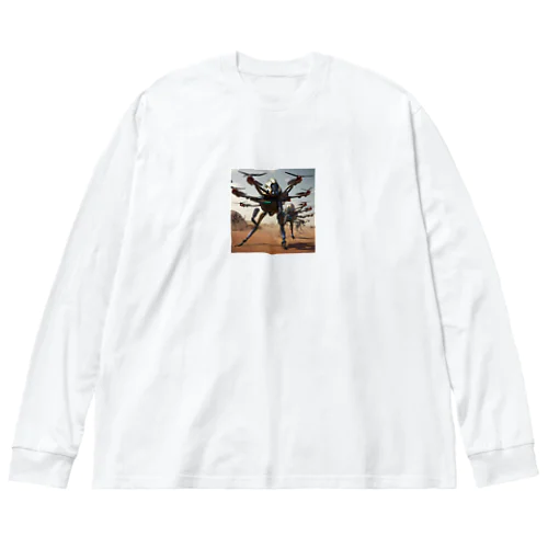 ナヌドローン群 Big Long Sleeve T-Shirt