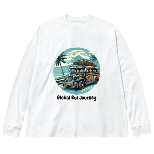 ヴィンテージ バス Big Long Sleeve T-Shirt