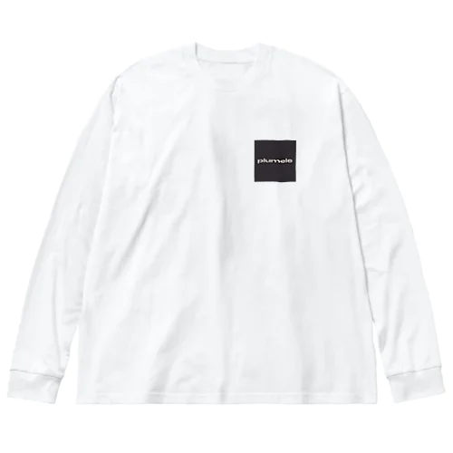 plumele ブランドロゴ Big Long Sleeve T-Shirt