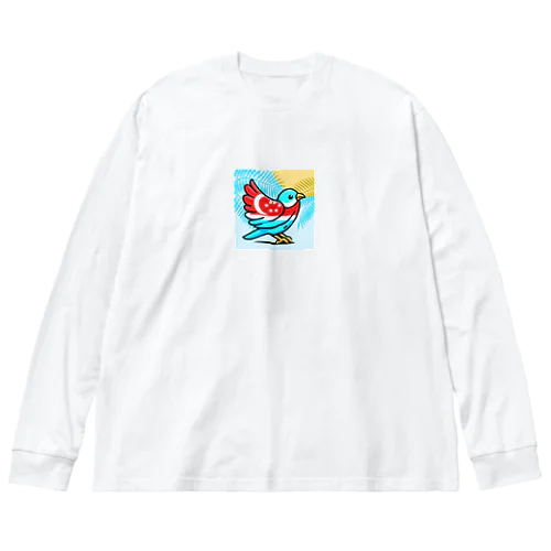 煌めくトロピカルバード🐦️ Big Long Sleeve T-Shirt