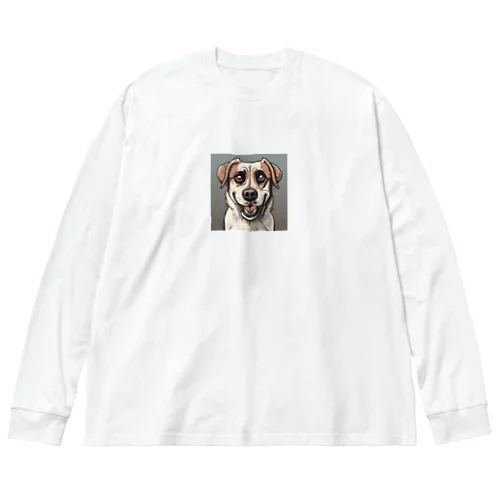 頼れる犬グッズ ビッグシルエットロングスリーブTシャツ