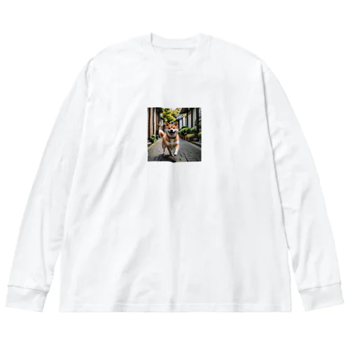 ザ・柴犬 Big Long Sleeve T-Shirt