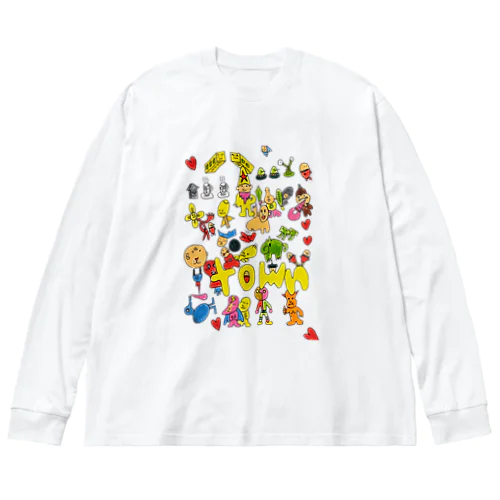 「home town」No.2 Big Long Sleeve T-Shirt