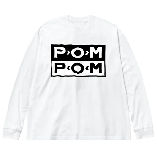 Sub Pom Pom Logo Big Long Sleeve T-Shirt