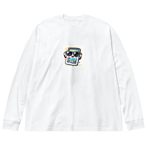 ハッピーな計算機サングラス！ Big Long Sleeve T-Shirt