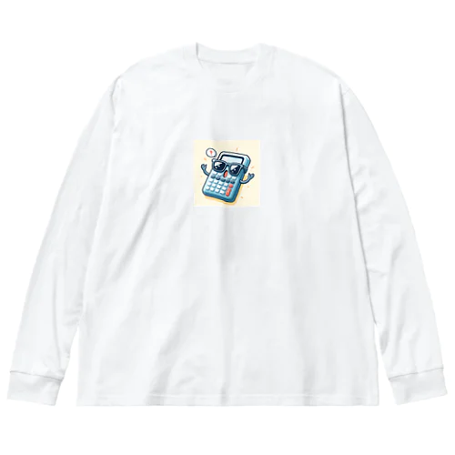 驚きの計算機サングラス！ Big Long Sleeve T-Shirt