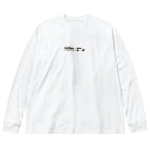 ランドクルーザー300とトレーラー Big Long Sleeve T-Shirt