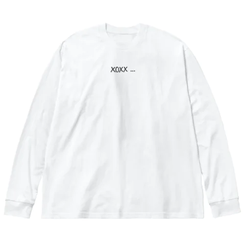 xoxx... ビッグシルエットロングスリーブTシャツ