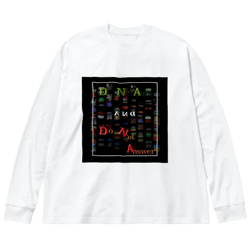 DNA and DNA ビッグシルエットロングスリーブTシャツ