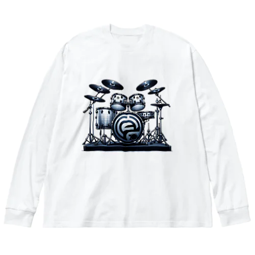 ドラムマン Big Long Sleeve T-Shirt