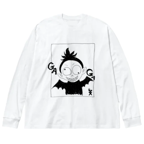 あくまのガガちゃん Big Long Sleeve T-Shirt