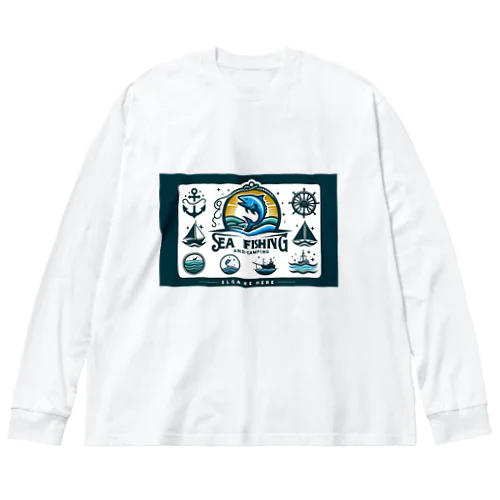 SEA FISING ビッグシルエットロングスリーブTシャツ