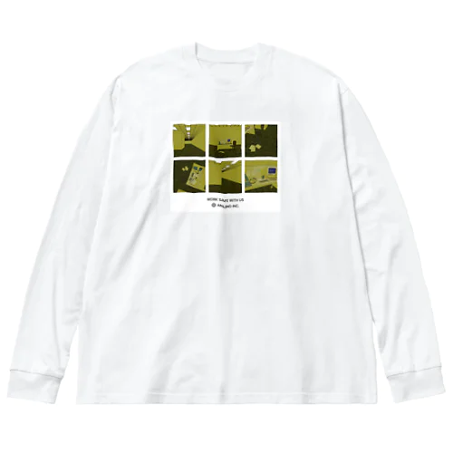 ANJING INC. MERCH / Pixelated version ビッグシルエットロングスリーブTシャツ