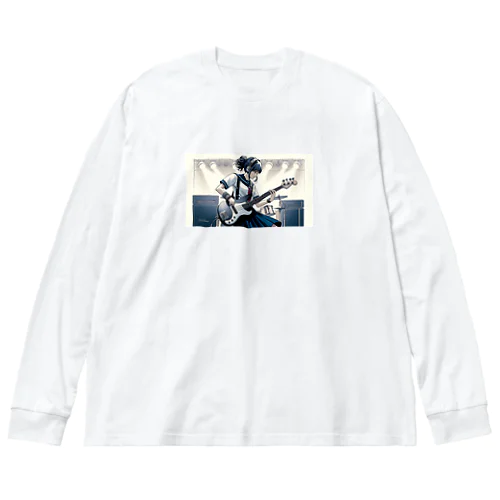 ビリビリ！ノリノリ！ベースガール Big Long Sleeve T-Shirt