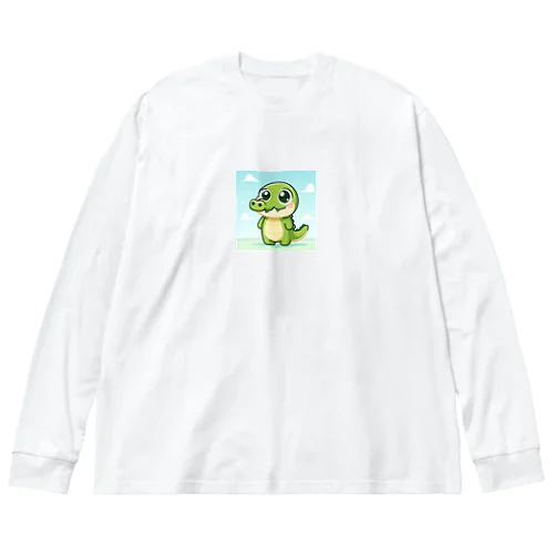 クロコくん ビッグシルエットロングスリーブTシャツ