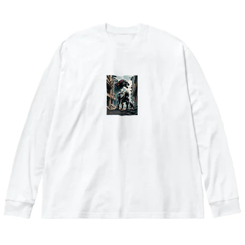 ゴジラ？ Big Long Sleeve T-Shirt