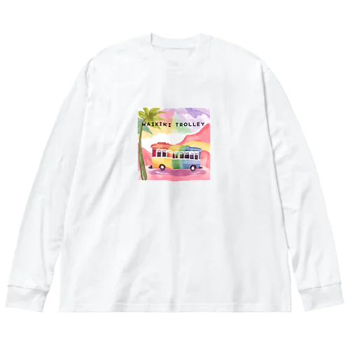 WAIKIKI TROLLEY Big Long Sleeve T-Shirt