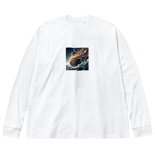 麒麟 Big Long Sleeve T-Shirt