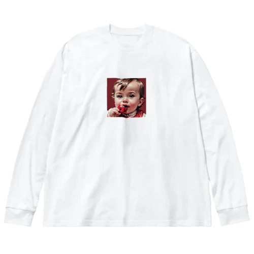 キュートな赤ちゃん Big Long Sleeve T-Shirt