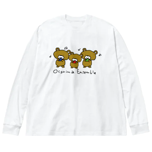 オカリナアンサンブル ビッグシルエットロングスリーブTシャツ