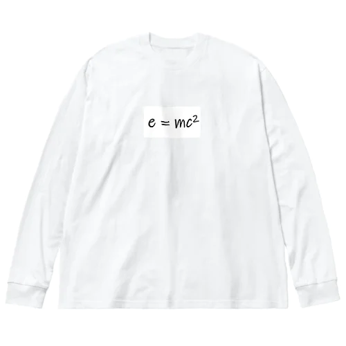 世界一美しい数式 Big Long Sleeve T-Shirt