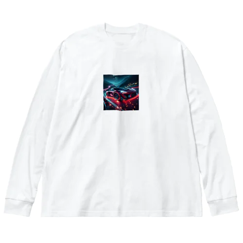 カッコイイ車のグッズです Big Long Sleeve T-Shirt