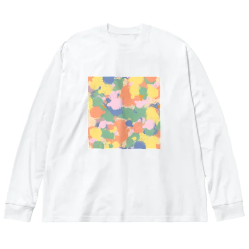 お気に入りペイント Big Long Sleeve T-Shirt