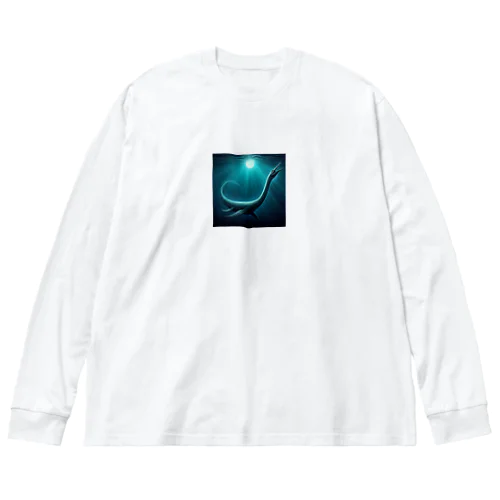 皇后首長竜 Big Long Sleeve T-Shirt