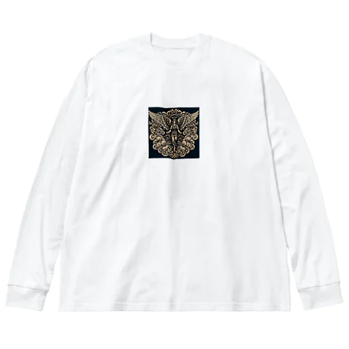 Angel003 Big Long Sleeve T-Shirt