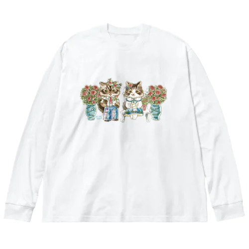 安寿ちゃんと弥勒くん　ローズガーデンツアー Big Long Sleeve T-Shirt