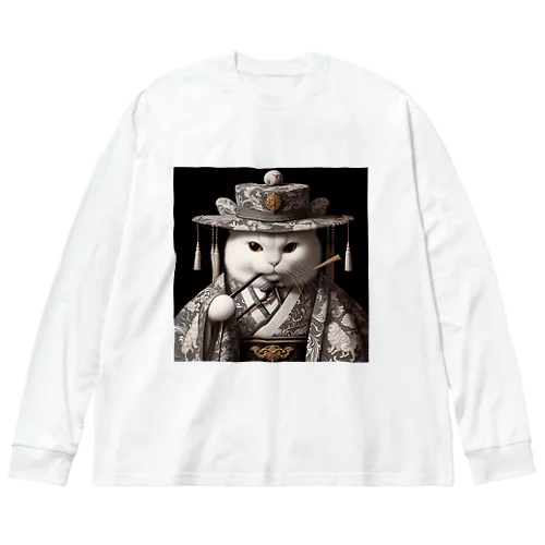 猫殿の風雅 Big Long Sleeve T-Shirt