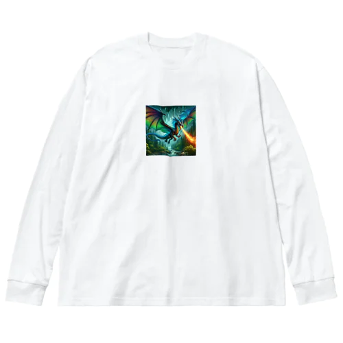 龍のグッズです Big Long Sleeve T-Shirt