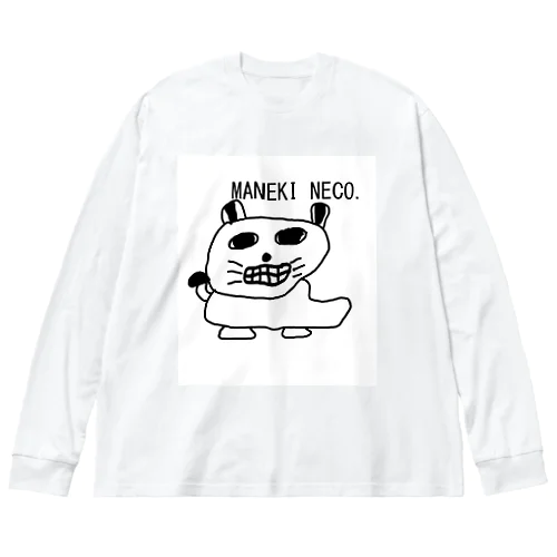 MANEKINECO EGOKOROKAIMU ビッグシルエットロングスリーブTシャツ