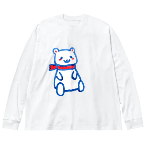 シロクマくん ビッグシルエットロングスリーブTシャツ