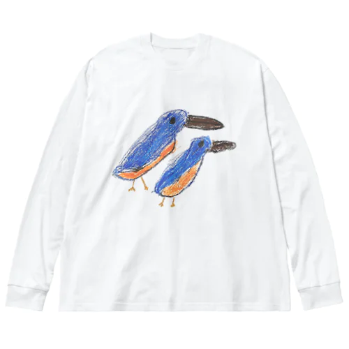 カワセミくん 2024 Big Long Sleeve T-Shirt