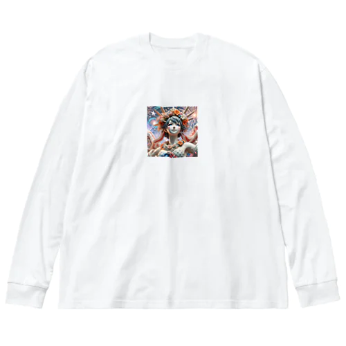 アメリカの輝き・パトリオティックシンボル Big Long Sleeve T-Shirt