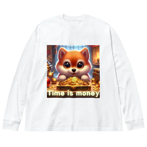 番犬わんこ Big Long Sleeve T-Shirt