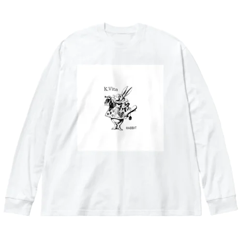 K.Vita RABBIT #うさぎ ビッグシルエットロングスリーブTシャツ