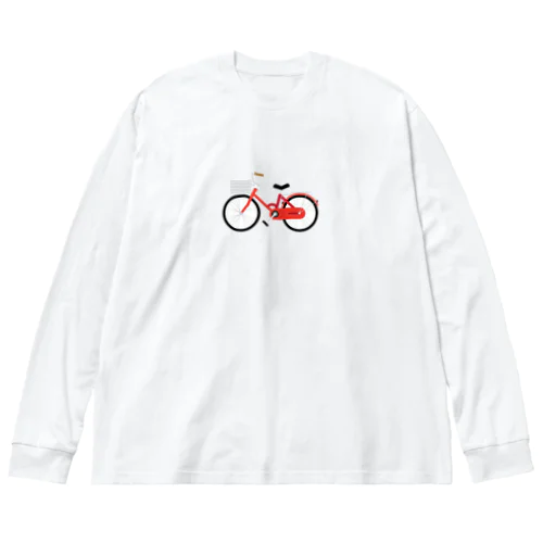 bow's park「自転車」 Big Long Sleeve T-Shirt