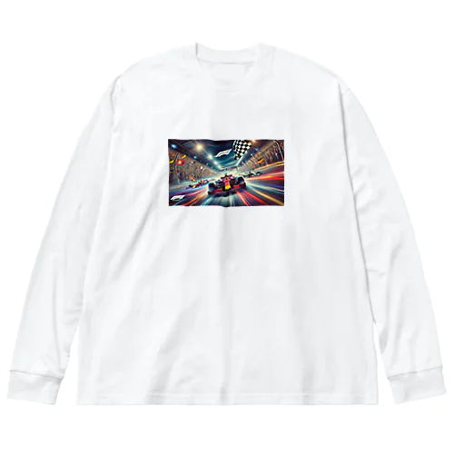 スピードと興奮の頂点：フォーミュラ1レースの魅力 Big Long Sleeve T-Shirt