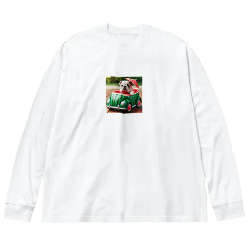 ブルドッグくんのある夏の日 Big Long Sleeve T-Shirt