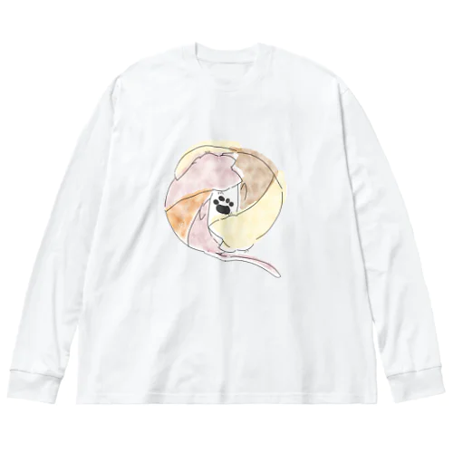 にゃんきょくず Big Long Sleeve T-Shirt