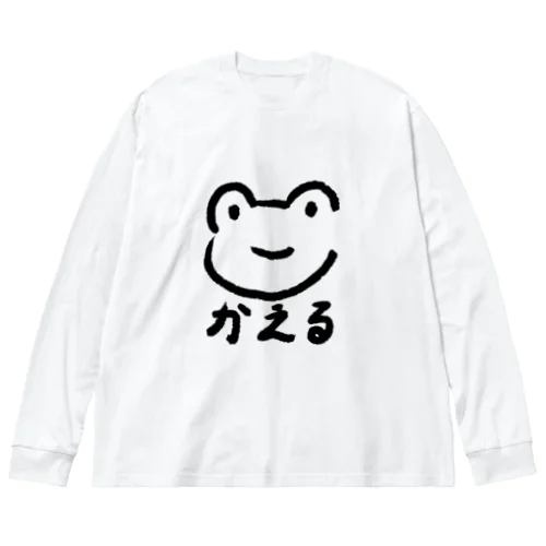 かえるちゃん ビッグシルエットロングスリーブTシャツ