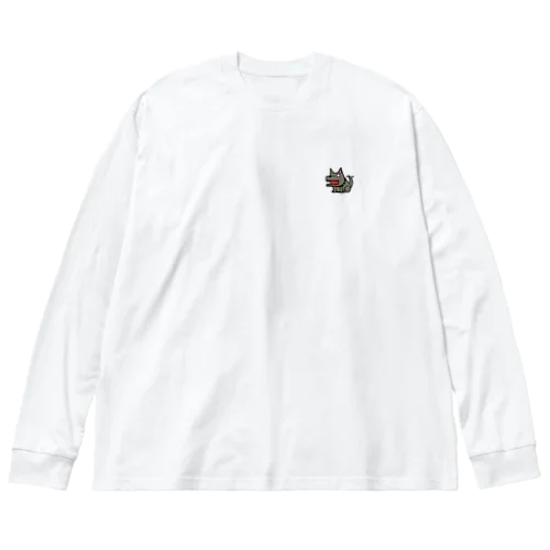 いぬ ビッグシルエットロングスリーブTシャツ