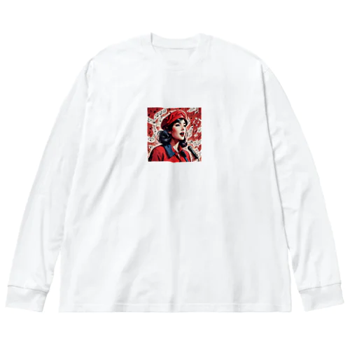 メロディアスな情熱 Big Long Sleeve T-Shirt