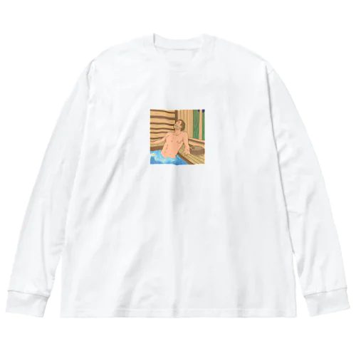 ととのうおじさん Big Long Sleeve T-Shirt