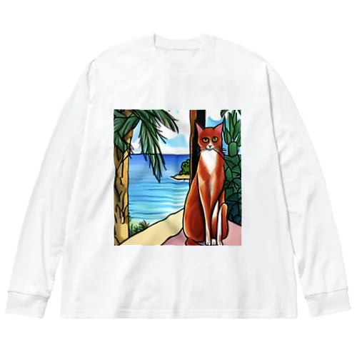 やっぱりリゾートは最高！ Big Long Sleeve T-Shirt