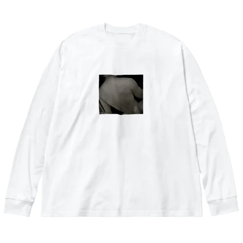 背中で語ろう Big Long Sleeve T-Shirt