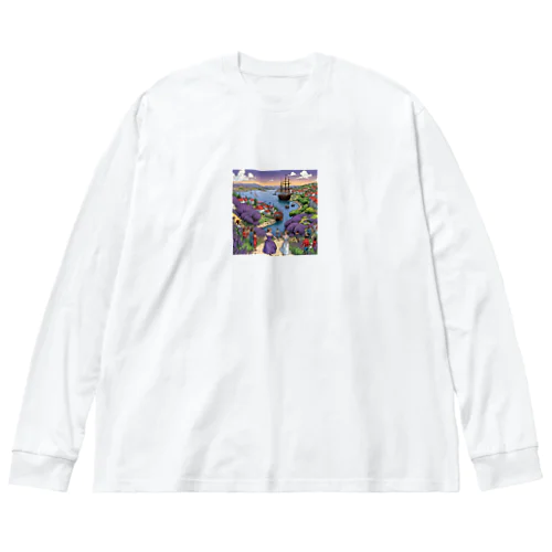 6月_横浜開港記念日 Big Long Sleeve T-Shirt